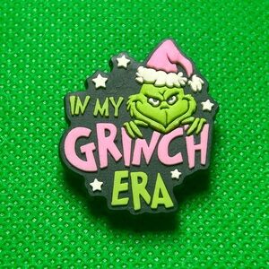 🌼 (5/$10 or 10/$15) NEW “Grinch Christmas” Fun Croc Shoe Charm Collection